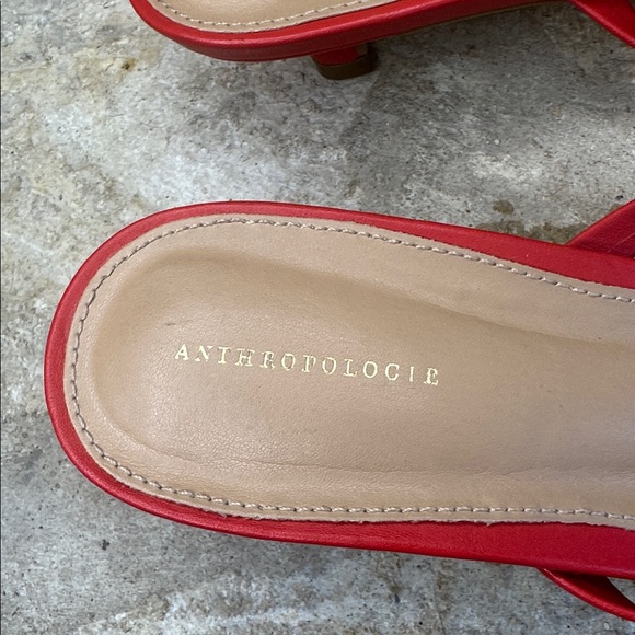 By Anthropologie Thong Kitten Heels - Picture 5 of 6